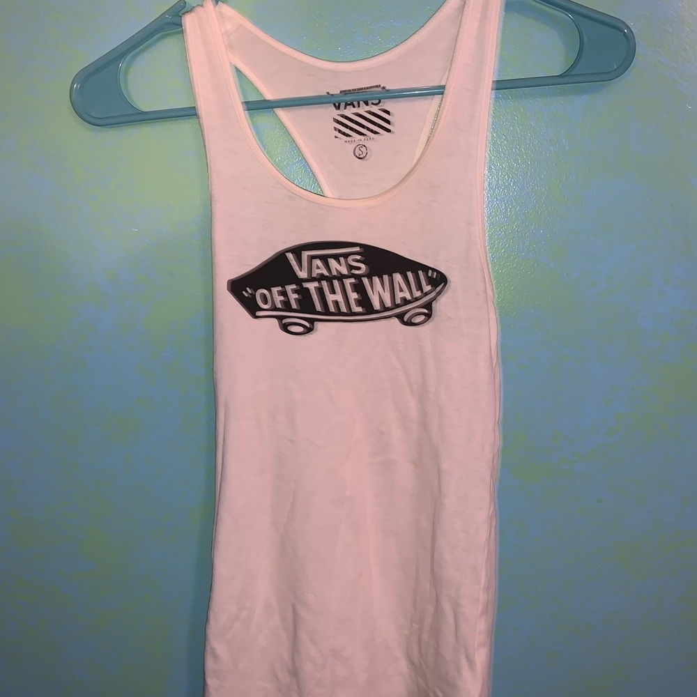VANS “off the wall” racerback tank top